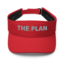 Load image into Gallery viewer, LOVE THE PLAN: Embroidered Visor