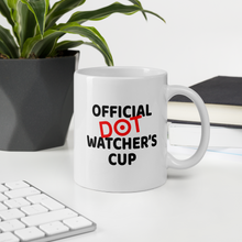 Load image into Gallery viewer, LOVE THE PLAN: Official Dot Watcher's Cup (glossy mug)