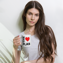 Load image into Gallery viewer, LOVE THE PLAN: Official Dot Watcher's Cup (glossy mug)