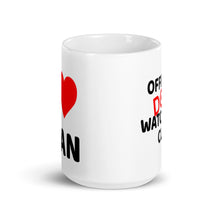 Load image into Gallery viewer, LOVE THE PLAN: Official Dot Watcher's Cup (glossy mug)