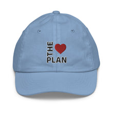 Load image into Gallery viewer, LOVE THE PLAN: Youth baseball cap (Multiple Colors)