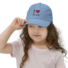 Load image into Gallery viewer, LOVE THE PLAN: Youth baseball cap (Multiple Colors)