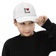 Load image into Gallery viewer, LOVE THE PLAN: Youth baseball cap (Multiple Colors)