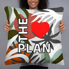 Load image into Gallery viewer, LOVE THE PLAN: Abstract 2 Pillow
