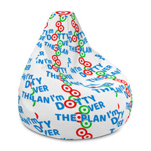 Load image into Gallery viewer, DOTTY OVER THE PLAN: Bean Bag Chair Cover (white)
