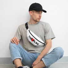 Load image into Gallery viewer, LOVE THE PLAN: Fanny Pack (white)
