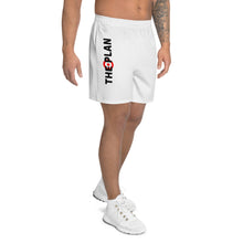 Load image into Gallery viewer, LOVE THE PLAN: Men&#39;s Athletic Long Shorts (white)
