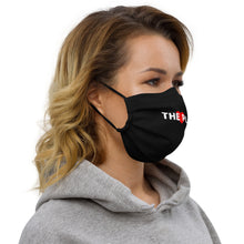 Load image into Gallery viewer, LOVE THE PLAN: Premium face mask (black)
