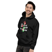 Load image into Gallery viewer, DOTTY OVER THE PLAN: Unisex Hoodie (black)
