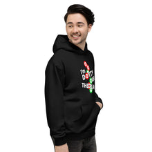 Load image into Gallery viewer, DOTTY OVER THE PLAN: Unisex Hoodie (black)
