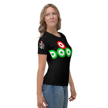 Load image into Gallery viewer, DOT WATCHER: Women&#39;s T-shirt (Black)
