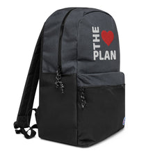 Load image into Gallery viewer, LOVE THE PLAN: Embroidered Champion Backpack
