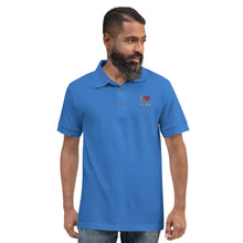 Load image into Gallery viewer, LOVE THE PLAN: Embroidered Polo Shirt
