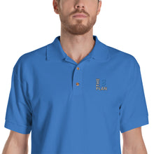 Load image into Gallery viewer, THE PLAN LOGO: Embroidered Polo Shirt
