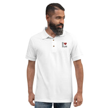 Load image into Gallery viewer, LOVE THE PLAN: Embroidered Polo Shirt
