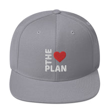 Load image into Gallery viewer, LOVE THE PLAN: Embroidered Snapback Hat
