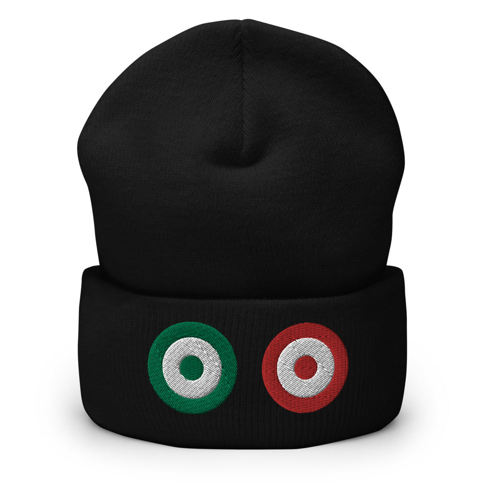 DOT BEANIE: Cuffed Beanie (dark)