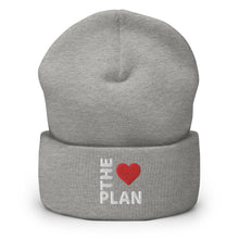 Load image into Gallery viewer, LOVE THE PLAN: Cuffed Beanie (dark)
