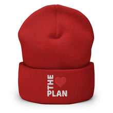 Load image into Gallery viewer, LOVE THE PLAN: Cuffed Beanie (dark)
