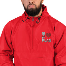 Load image into Gallery viewer, LOVE THE PLAN: Embroidered Champion Packable Jacket
