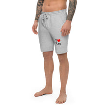 Load image into Gallery viewer, LOVE THE PLAN: Men&#39;s fleece shorts
