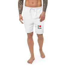 Load image into Gallery viewer, LOVE THE PLAN: Men&#39;s fleece shorts
