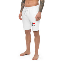 Load image into Gallery viewer, LOVE THE PLAN: Men&#39;s fleece shorts
