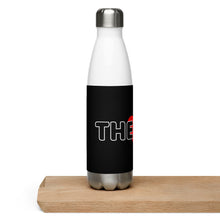 Load image into Gallery viewer, LOVE THE PLAN: Stainless Steel Water Bottle (black)
