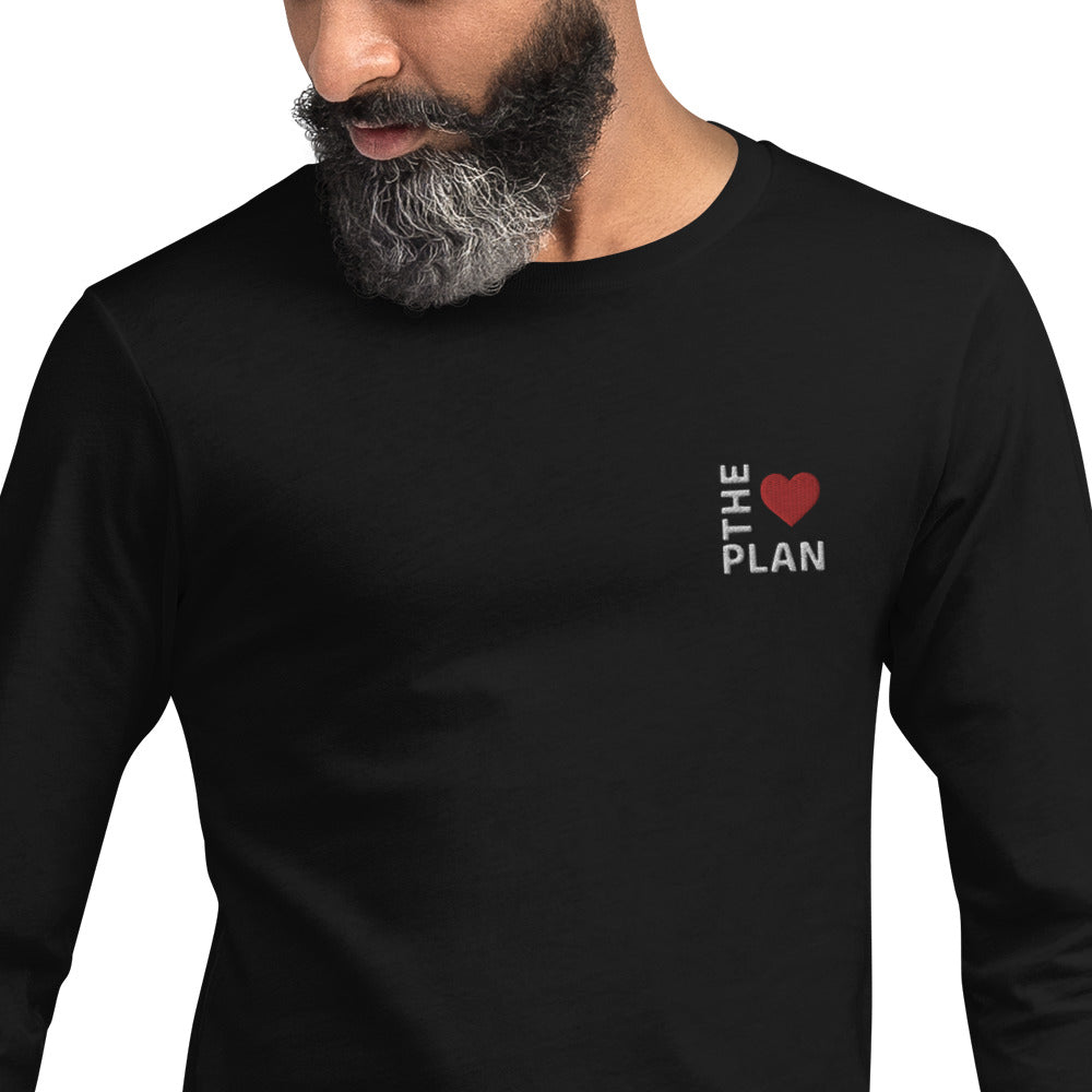 LOVE THE PLAN: Unisex Long Sleeve Tee