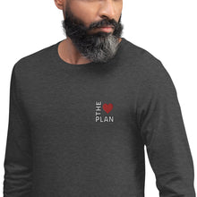 Load image into Gallery viewer, LOVE THE PLAN: Unisex Long Sleeve Tee
