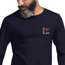 Load image into Gallery viewer, LOVE THE PLAN: Unisex Long Sleeve Tee
