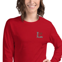 Load image into Gallery viewer, LOVE THE PLAN: Unisex Long Sleeve Tee
