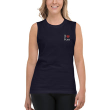 Load image into Gallery viewer, LOVE THE PLAN: Embroidered Sleeveless  Shirt
