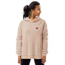 Load image into Gallery viewer, LOVE THE PLAN: Unisex Sueded Fleece Hoodie
