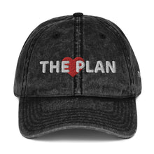 Load image into Gallery viewer, LOVE THE PLAN: Vintage Cotton Twill Cap
