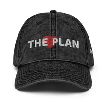 Load image into Gallery viewer, LOVE THE PLAN: Vintage Cotton Twill Cap
