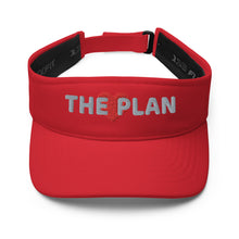 Load image into Gallery viewer, LOVE THE PLAN: Embroidered Visor
