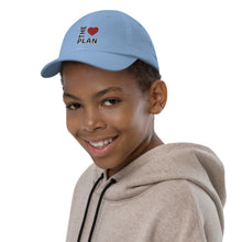 Load image into Gallery viewer, LOVE THE PLAN: Youth baseball cap (Multiple Colors)
