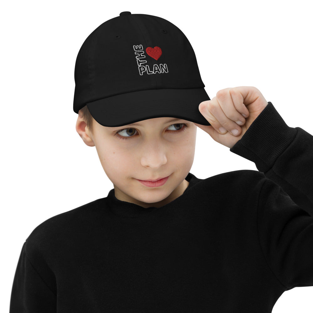 LOVE THE PLAN: Youth baseball cap (Multiple Colors)